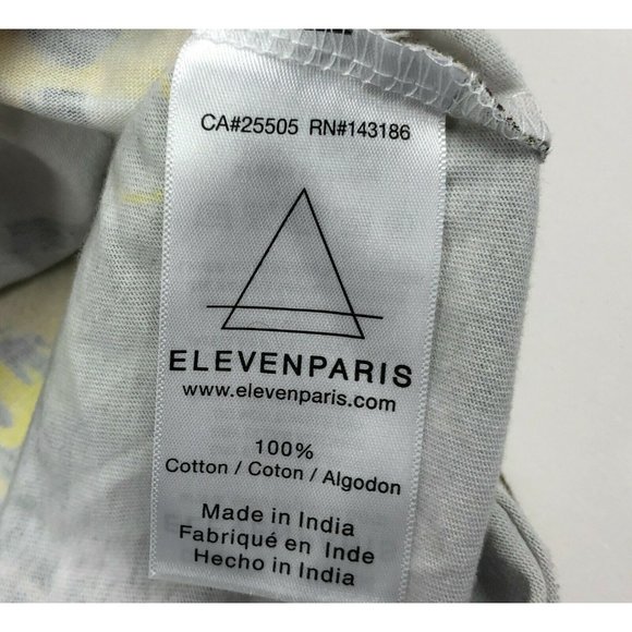 Eleven Paris Brandalised Collage Life Is A Joke Medium Crew Neck Tee T-Shirt - Picture 7 of 9